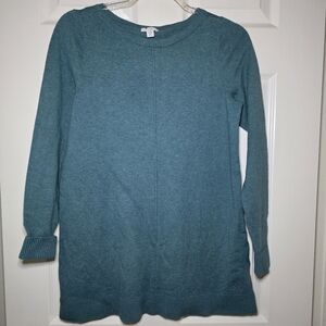 J.JILL Teal Long Sleeve Sweater. Size XSP